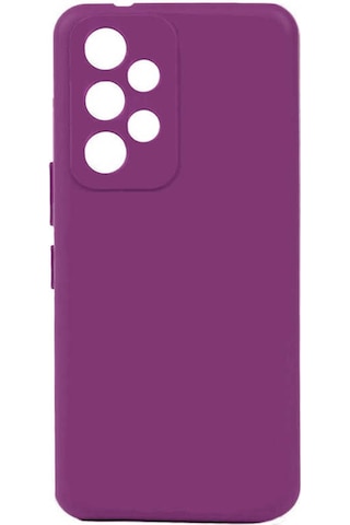 Zore Galaxy Uyumlu A23 Kılıf Biye Silikon - Mor Mor