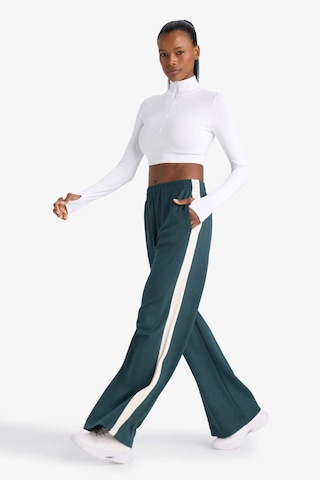 Defacto Defactofit Wide Leg Geniş Paça Standart Boy Soft Touch Modal Sporcu Pantolon E8956ax25augn1051 Yeşil-gn1051