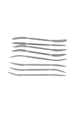 Maiyame 8 Adet 8 İnç Çift Uçlu Çelik Çeliği Freze Seti - Hızlı Taşlama, Polishing Ve Gravür İşleri İçin Dayanıklı