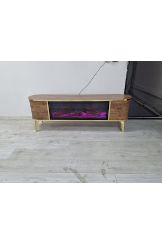 Şömineli Tv Sehpası