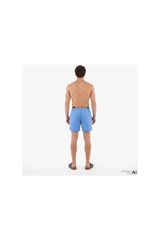 Calvin Klein Medium Drawstring Erkek Mavi Deniz Şortu-16072 Aegean Ocean