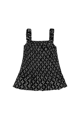 Civil Girls Etnik Desenli Gipeli 10-13 Yaş Gömlek - Siyah
