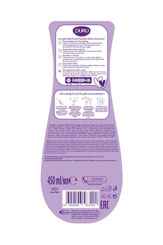 Duru Body Scrub Duş Jeli Tanışma Seti 4x450 Ml Gold&crystal-pınk&ıce Diğer