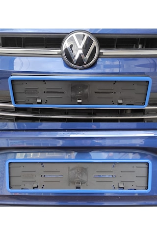 Takmatik Mavi Oto Plakalık 2 Adet Ön Ve Arka