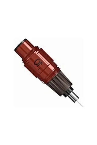 0.1 Mm Koyu Kırmızı Yedek Uçlu Teknik Çizim Kalemi
