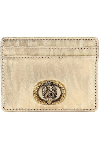 Kurt Geiger Chelsea Card Holder Kadın Deri Kartlık Altın