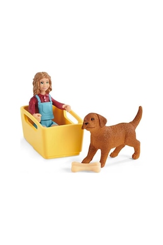 Schleich Yavru Köpek Arabası 42543