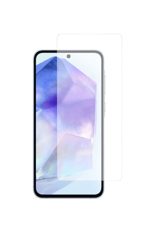 Samsung Galaxy A55 İle Uyumlu Temperli Ekran Koruyucu Kırılmaz Cam Ekonomik 5'li Paket