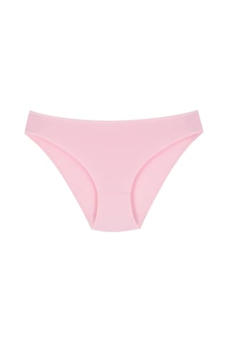 18001-3 Kadın 7'li Pinks Bikini Külot Paketi V7-penbe Mix Çok Renkli