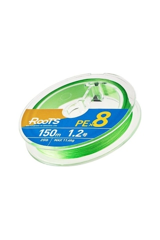Gosen X8 Roots Pe 8 Örgü Spin İp Misina 150mt A Yeşil Pe1 0 0 171mm