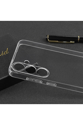 Galaxy S25 Uyumlu Şefaf Tasarımlı Soft Silikon Kılıf