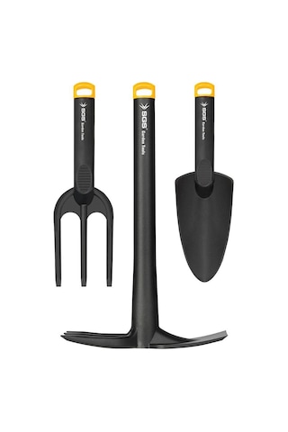 Sgs Plastik Bahçe Seti Çapa-tırmık-kürek - 3 Farklı Parça
