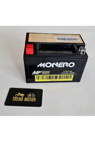 12v 9ah Ytx9-bs Akü Yatık Model - Scooter Atv Motosiklet