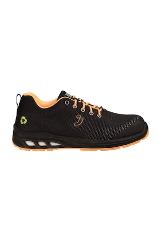 Safety Jogger Ecofitz S1p Low S1p Sr Esd Cı Fo Orng İş Güvenlik Ayakkabısı Siyah Turuncu