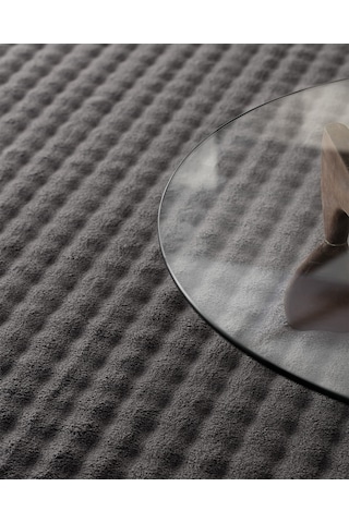 Madame Coco Vivre Bubble Halı - Antrasit - 200x300 Cm 8684427183038 Gri 200 X 300 Antrasit