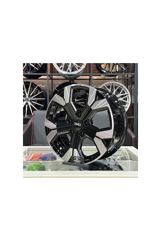 16 İnç 5x114.3 Yeni Renault Dacıa Duster Black Lip Diamond Jant Takımı 4adet