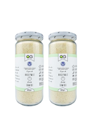 OG natural 2'li Organik Ruşeymli Bebek İrmiği 320 Gr OG natural 2'li Organik Ruşeymli Bebek İrmiği 320 Gr