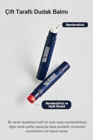 Dashu Mens Double Appeal Lip Balm Kırmızı