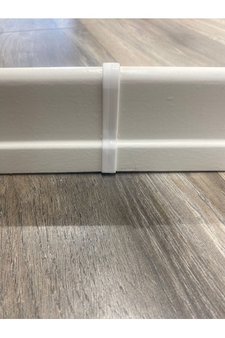 8 Cm Beyaz Süpürgelik İç Köşe Dış Köşe Aparat
