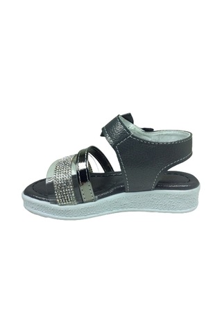 Ortopedikal Grafen Kız Çocuk Sandalet Taşlı Şeffaf Abiye Fantazi (539000411) Platin