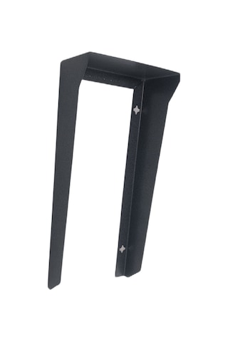 Diafon Small Zil Paneli Kapı Zili Koruyucu Metal Yağmurluk Aparatı 15x34x8 Antrasit