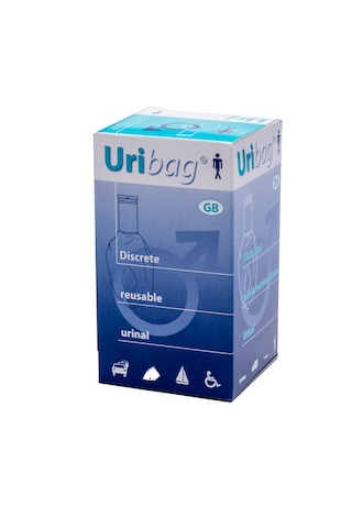 Uribag Tuvalet Torbası Tekrar Kullanılabilir - Sızdırmaz Kapaklı
