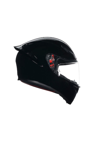 Agv K1 S Mono Siyah Motosiklet Kaskı