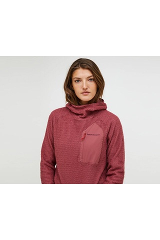 Peak Performance W Freelıght Alpha Hood Kadın Günlük Sweatshirt G80439030t Pembe