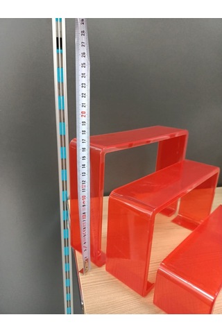 Uzmangrupraf Uzman Grup Raf Pleksi Ayakkabılık-3'Lü 2 Adet Set Ayakkabılık-