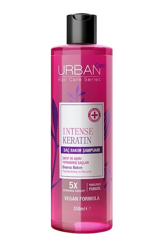 Intense Keratin Yoğun Hasar Onarıcı Saç Bakım Şampuanı, 350 Mililitre, Vegan