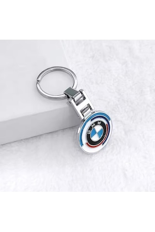 Metal Bmw Yeni Logolu Anahtarlık E46 E60 E90 F30 X1 X5 X3