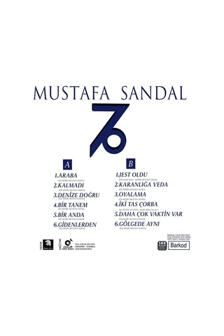 Mustafa Sandal - Gölgede Aynı / Araba Plak