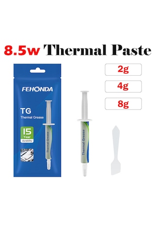 Fehonda Tg-8 8.5watt Termal Macun 8gr 1 Adet