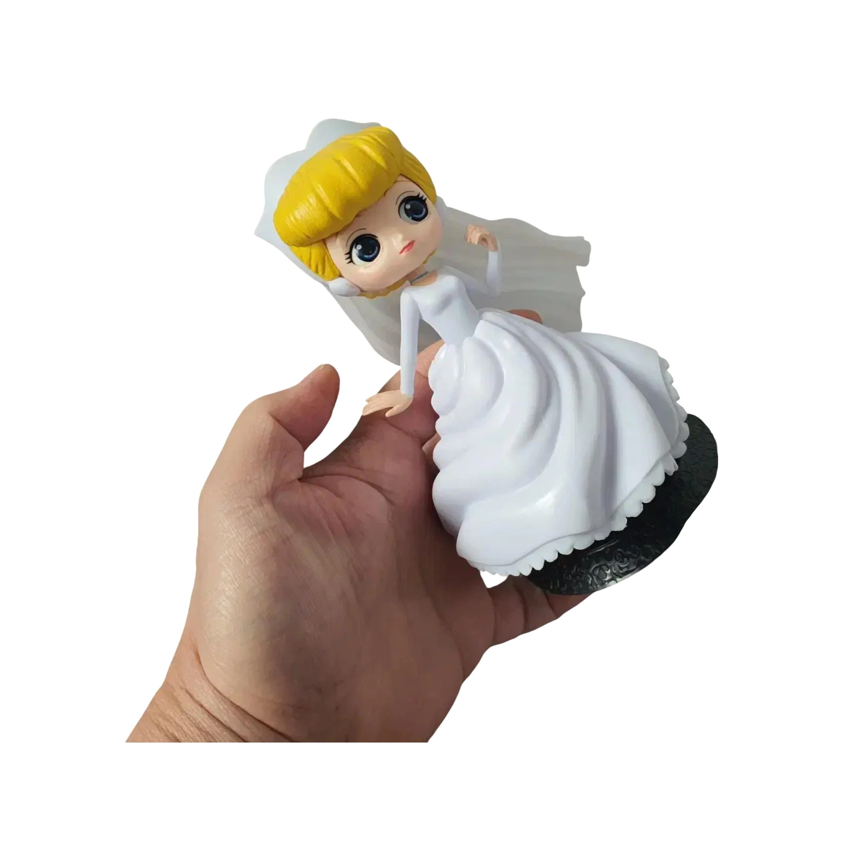 Kül Kedisi Cindirella Anime Karakter Figür Oyuncak Dekoratif Biblo Bebek 15 Cm. Genç Odası Süsü Kül Kedisi