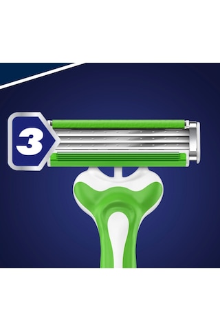 Gillette Blue3 Sensitive Tıraş Bıçağı 3'lü