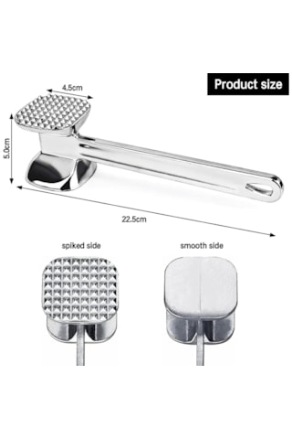 Et Dövme Çekici Çift Taraflı Mutfak Hazırlık Ekipmanı