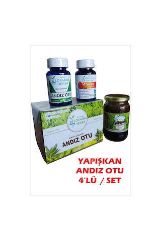 Akhisar Lokman Hekim Yapışkan Andız Otu Akhisar 4lü Set