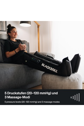 Blackroll Sıkıştırma Botları 2.0 Bacaklar İçin Premium Kurtarma Botları Xl Daha Hızlı Yenilenme, Ağır Bacaklar Ve Kas Yorgunluğu İçin Kompresyon Masajı 3 Mod, 5 Basınç Seviyesi, Kablosuz
