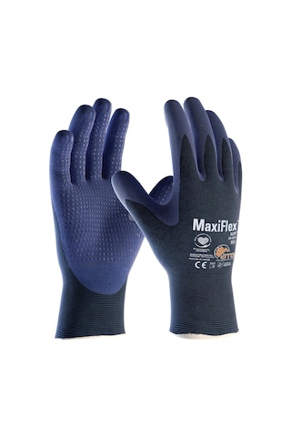 Atg Maxiflex Elite 34-244 Sadece 14 Gram Ağırlığında En İnce İş Eldiveni Mavi Atg Maxiflex Elite 34-244 Sadece 14 Gram Ağırlığında En İnce İş Eldiveni Mavi