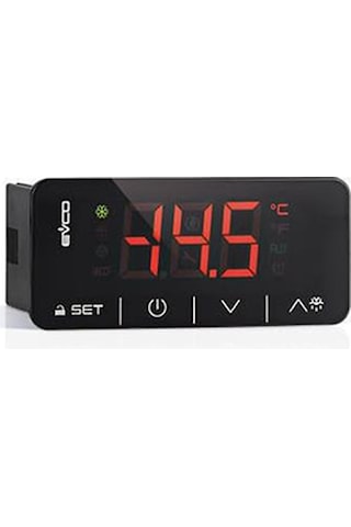 Evco Ev3X21 N7 Dijital Termostat Dokunmatik Ekran Dar Tip Tek Pro