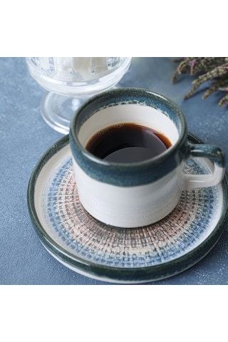 Keramika Hydra Stackable Çay Takımı 12 Parça 6 Kişilik 21279