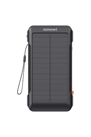 Sunowl So600 Solar Powerbank, 10000 Mah, Led Işık