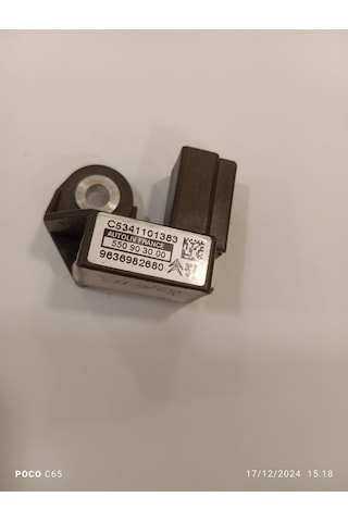 Peugeot Citroen Airbag Darbe Sensörü 8216.h3 9636982680