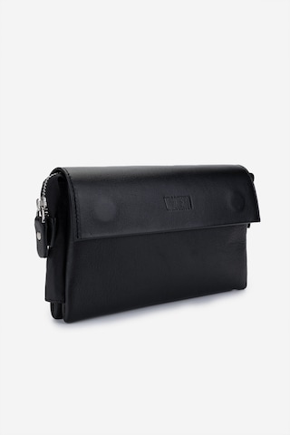 Valmenti Erkek Hakiki Deri Siyah Deri El Çantası 147 895 Erk Cnt Y25 Sıyah Dr Siyah