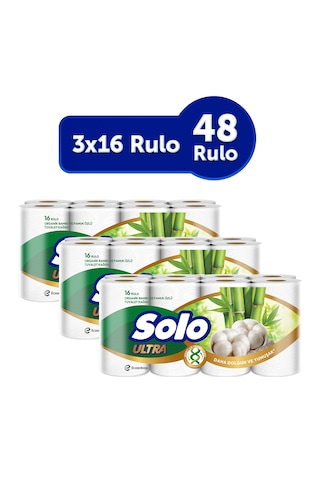 Solo Ultra Tuvalet Kağıdı 48'li