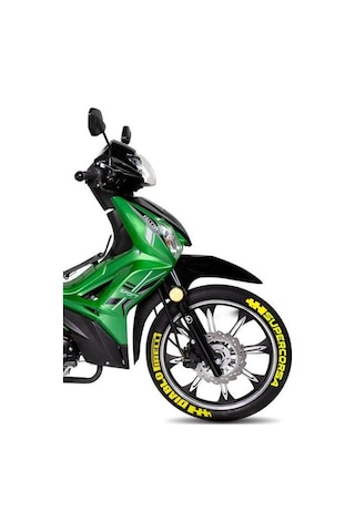 Lastik Yazısı Scooter Lastik Stikeri Motorsiklet Sticker