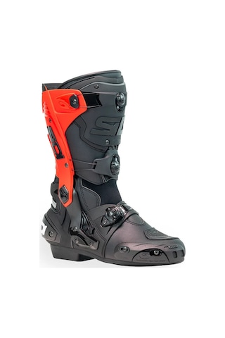 Sidi Rex Motosiklet Yarış Botu Siyah Kırmızı