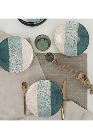 Keramika Verdant Pasta Tabağı 20 Cm 6 Adet - 19781