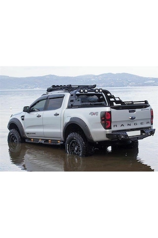 Nissan Navara Off Road Metal Işıklı Rollbar 2010-2021 Aqm-x10