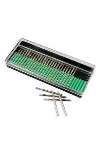 Elmas Freze Taşlama İğne Zımpara 30lu Set 2.35mm 3mm Dremel Hobi